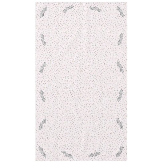 Rosa Fledermäuse Niedliches KinderHalloween Tischdecke (Vorderseite)