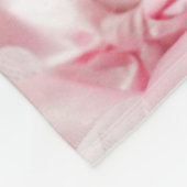 Rosa Fleece-Decken-Baby-Mädchenteddy-Bär Fleecedecke (Ecke)