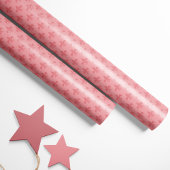 Rosa Fleur-de-Lis Geschenkpapier