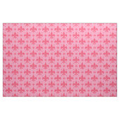 rosa Fleur-de-lis-Muster Stoff (Fat Quarter (45,7 x 55,9 cm))