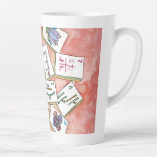rosa Fliesenschale Milchtasse