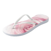 Rosa Flip Flops, Erwachsene Badesandalen (Schrägansicht)