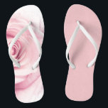 Rosa Flip Flops, Erwachsene Badesandalen<br><div class="desc">Rose kippt Flops. Design angepasst für Erwachsene. (muss möglicherweise links Design für Kinderflops anpassen oder Kinderhochgeklappenes Design sehen)</div>