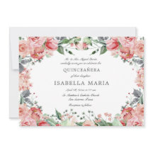 Rosa Flora Elegant Quinceñera