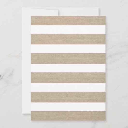 Rosa Flora + Leinwand Erste Kommune einladen Einladung (Rückseite)