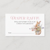 Rosa Floral Aquarellfarbe Sonnenwascher Einlage Visitenkarte (Vorderseite)