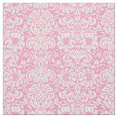 Rosa Floral Damask Stoff (Muster)