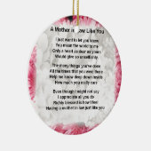 Rosa Floral - Mutter in Jura Gedicht Keramikornament (Rechts)