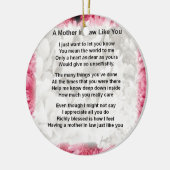 Rosa Floral - Mutter in Jura Gedicht Keramikornament (Links)