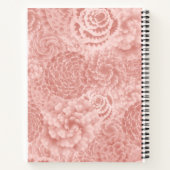 Rosa Floral Notizblock (Rückseite)