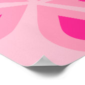 Rosa Floral Poster (Ecke)