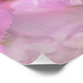 Rosa Floral Poster (Ecke)