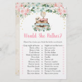 Rosa Floral Reise würde sie eher Bridal Spiel (Vorne/Hinten)