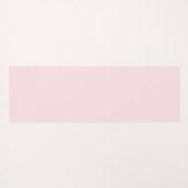 Rosa Floral Yogamatte (Rückseite (Horizontal))