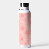 Rosa, florale Angst nicht Isaiah 41:10 Bibelverse Trinkflasche (Rechts)