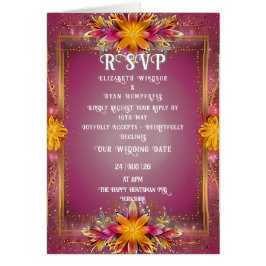 Rosa florale Elegance Hochzeitskollektion