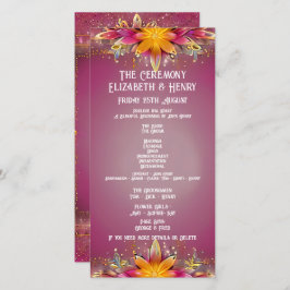 Rosa florale Elegance Hochzeitskollektion