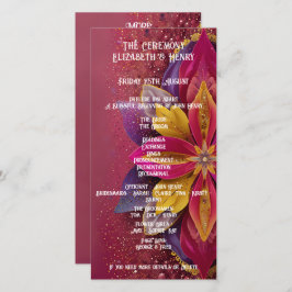 Rosa florale Elegance Hochzeitskollektion