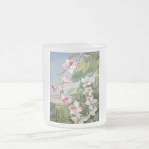 Rosa florale Frühlings-Party Dusche Frieden Liebe Mattglastasse