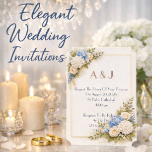 Rosa florale Hochzeitseinladung Einladung