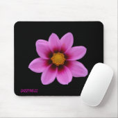 Rosa, florale Kunst Mousepad (Mit Mouse)