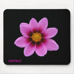 Rosa, florale Kunst Mousepad