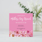 Rosa Florale - Muttertagsbrunch (Stehend Vorderseite)