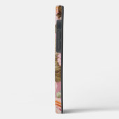 Rosa florale Pastell Rustikal Case-Mate iPhone Hülle (Rückseite / Links)