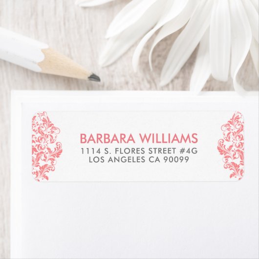 Rosa, florale Rahmen (Insitu)