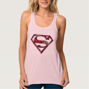 Rosa florale S-Shield Tank Top