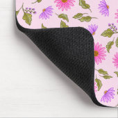 Rosa florale Spitzendesign-Mauspad Mousepad (Ecke)