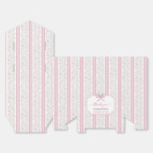 Rosa florale Wildblumen Coquette-Party Geschenkschachtel (Ungefaltet)