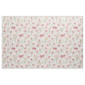 Rosa florale Wildblumen-Schleifen Stoff (Fat Quarter (45,7 x 55,9 cm))