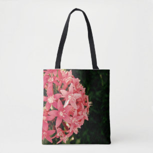 Rosa floraler Bokeh Tasche