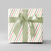 Rosa florales Muster Chic Elegante Geschenkpapier Set