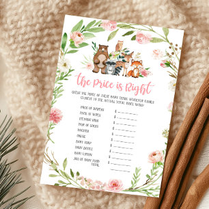 Rosa Florales Wald The Price Is Right Spiel