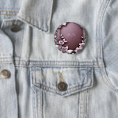 Rosa Floraltaste Button (Beispiel)