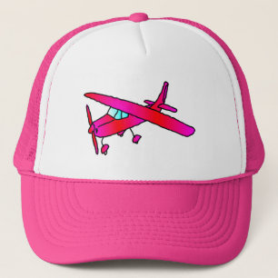 Rosa Flugzeug Flugzeug Flugzeug Mütze Mützen