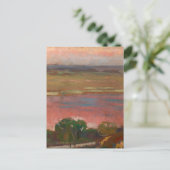 Rosa Fluss | Jan Stanisławski Postkarte (Stehend Vorderseite)