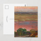 Rosa Fluss | Jan Stanisławski Postkarte (Vorne/Hinten)