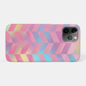 Rosa Fohlen Zickzack aussehen Case-Mate iPhone Hülle (Rückseite (Horizontal))