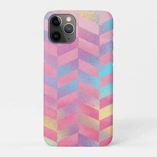 Rosa Fohlen Zickzack aussehen Case-Mate iPhone Hülle (Rückseite)