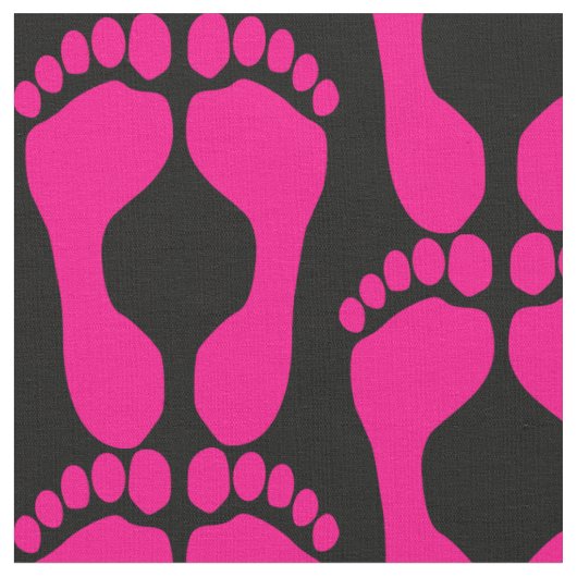 Rosa Foot-Stoffe Stoff (Nahaufnahme)