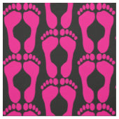 Rosa Foot-Stoffe Stoff (Muster)