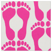 Rosa Foot-Stoffe Stoff (Nahaufnahme)