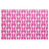 Rosa Foot-Stoffe Stoff (Fat Quarter (45,7 x 55,9 cm))