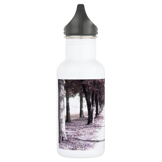 rosa Forrest Gump Straße Trinkflasche (Links)