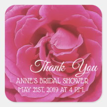 Rosa Foto Bridal ShowerSticker