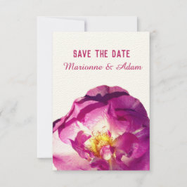 Rosa Foto, elegant, Save the Date