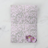 Rosa Foto Karte (Innenseite)